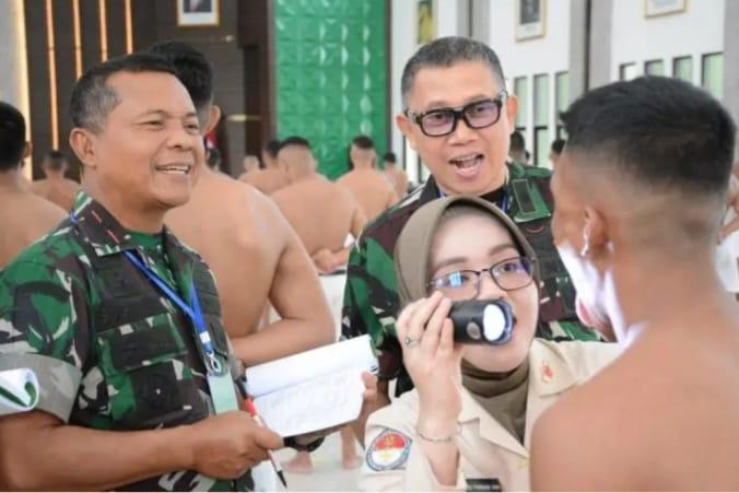 Danrem 031/Wira Bima Pimpin Sidang Parade CATA PK TNI AD Gelombang I